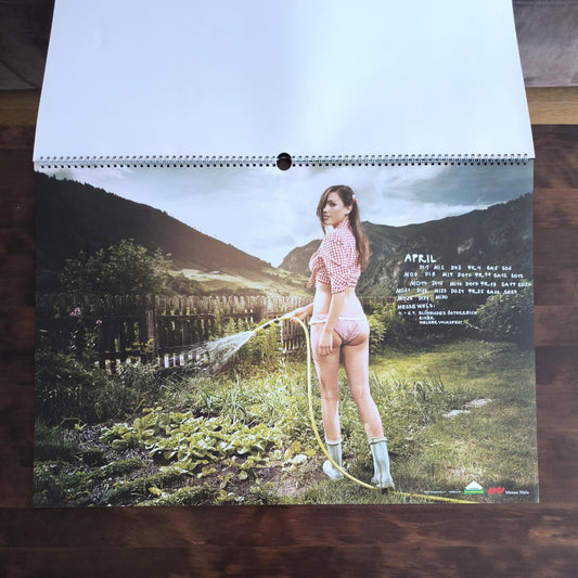 Jungbauernkalender Austrian Farmers Women Calendar