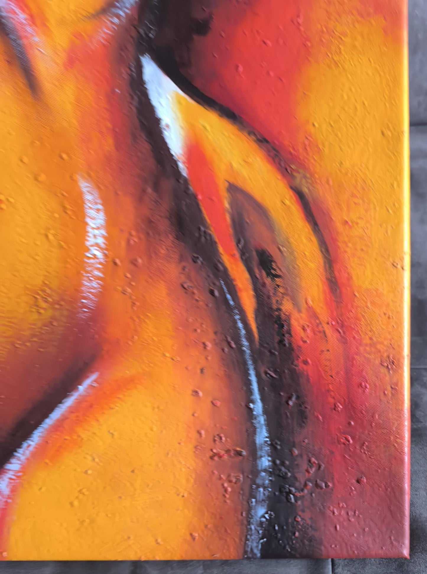 Unsigned Female Nude Oil on Canvas, Pre-1990, 60×80 cm