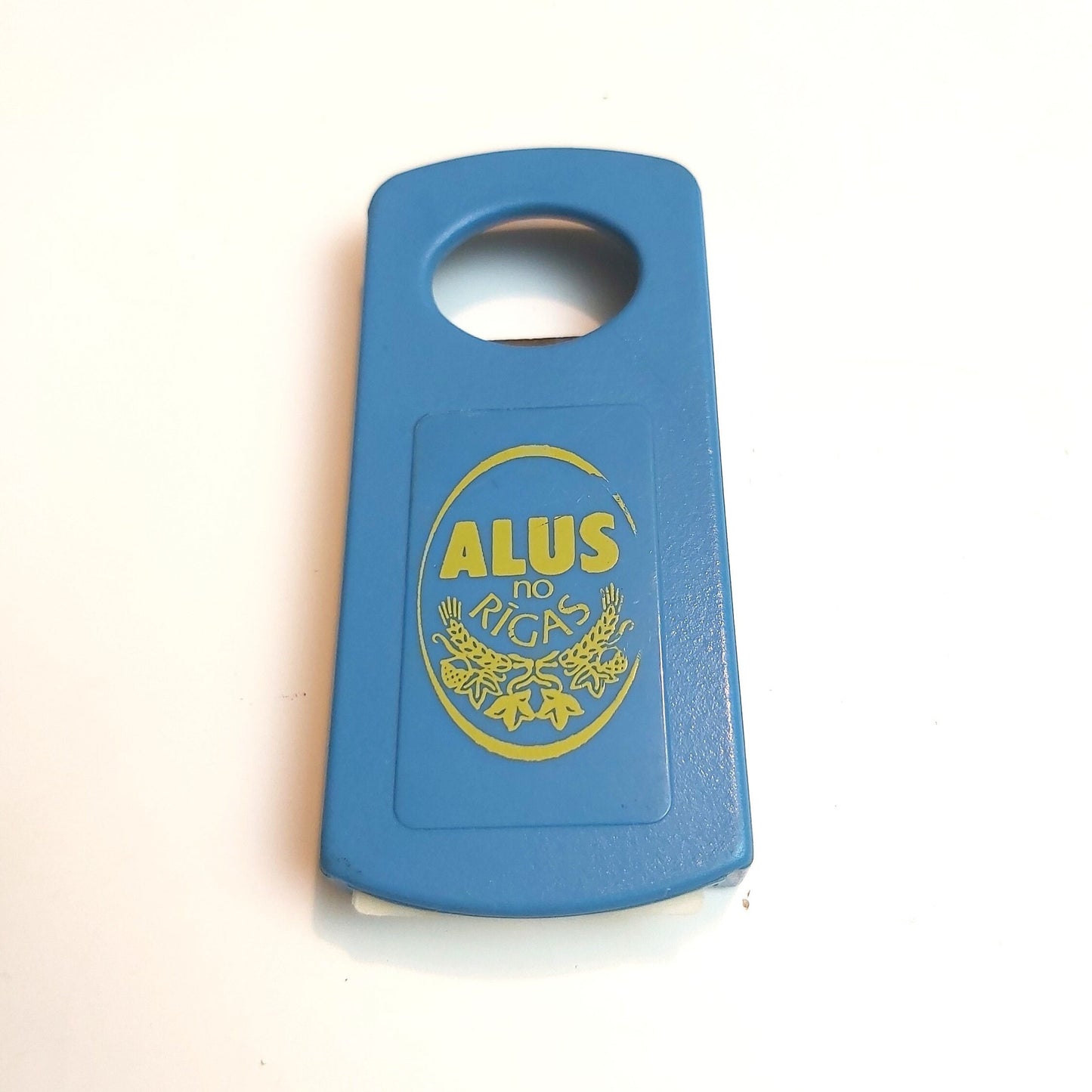 Latvia Beer Opener Alus no RIgas, Soviet Bottle Opener, Collectible Retro Bottle Opener, Vintage Barware, Men's Gift