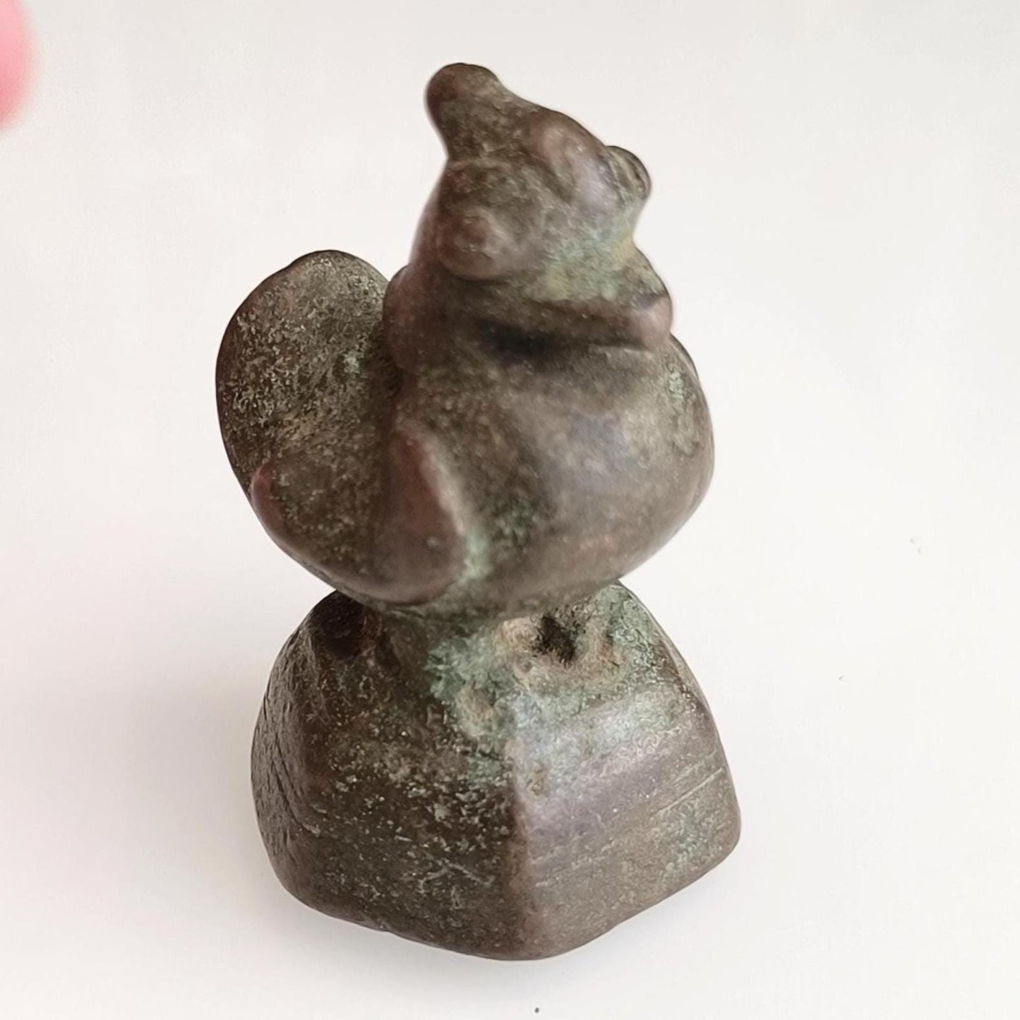 Small Bronze Burmese Asian Weight – Hantha Bird, 1800s