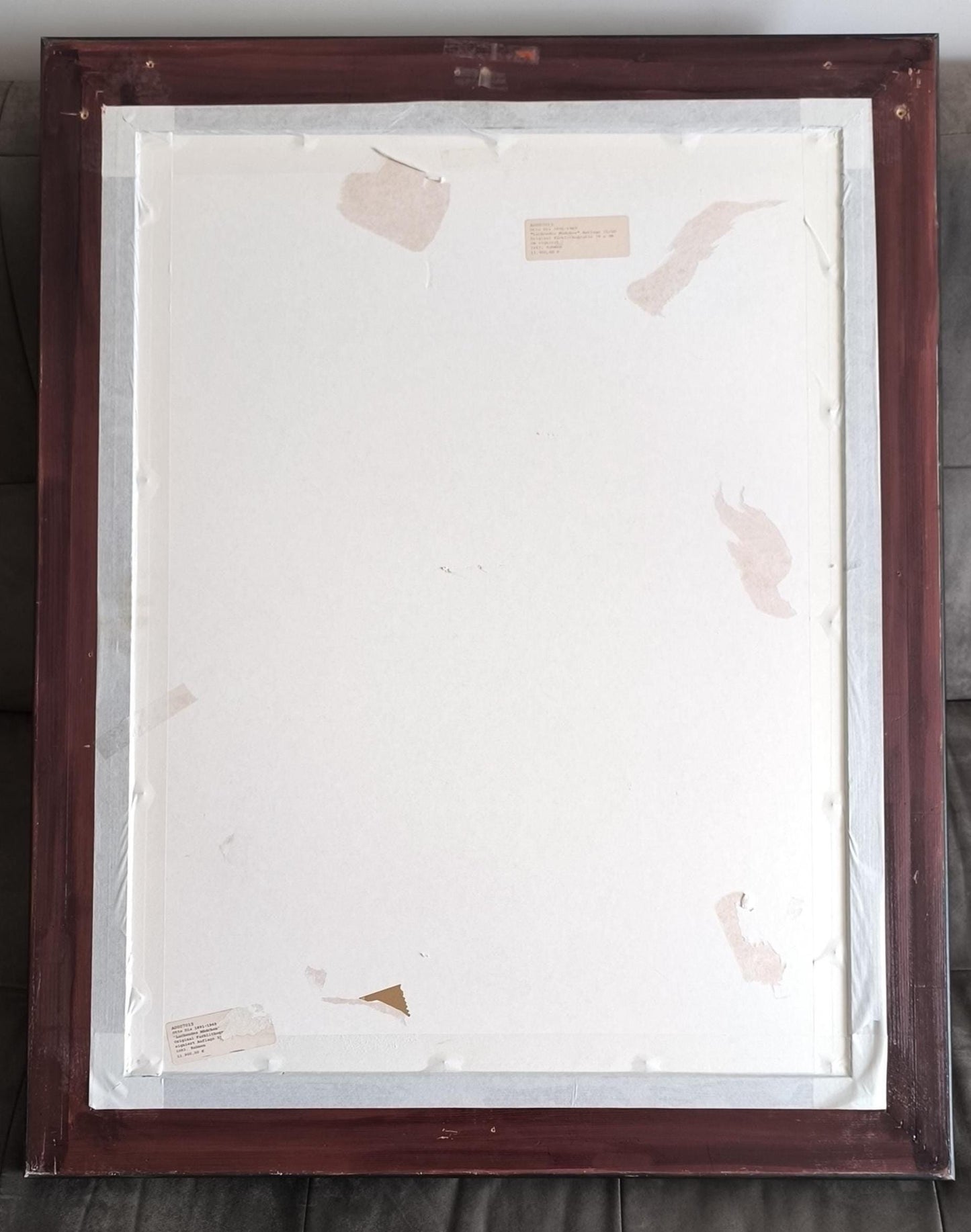 Otto Dix Signed Lithograph "Lachendes Mädchen", 1964, Framed, 31/60