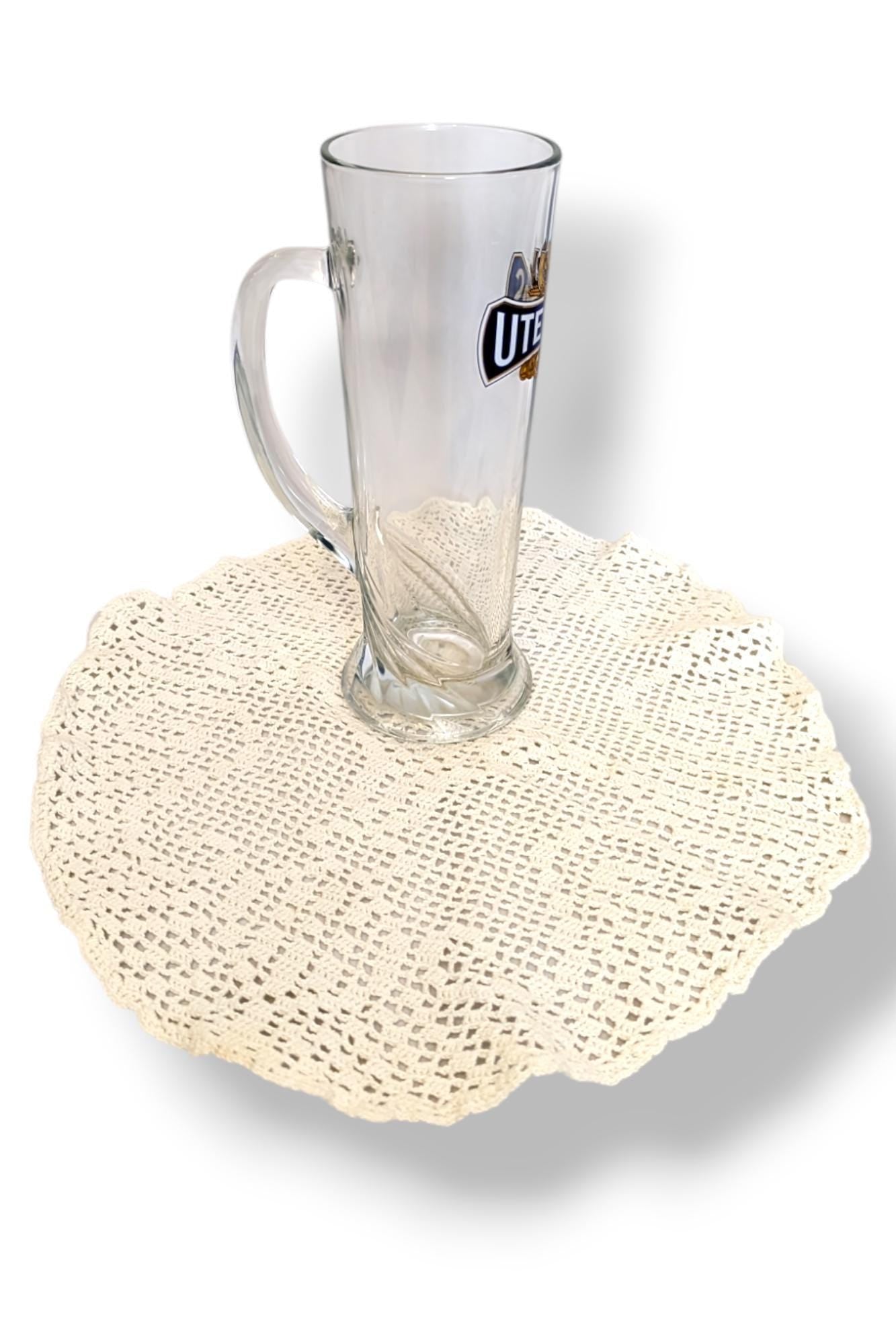 Utenos Beer Glass: Lithuanian Collectible Stein (0.5L)