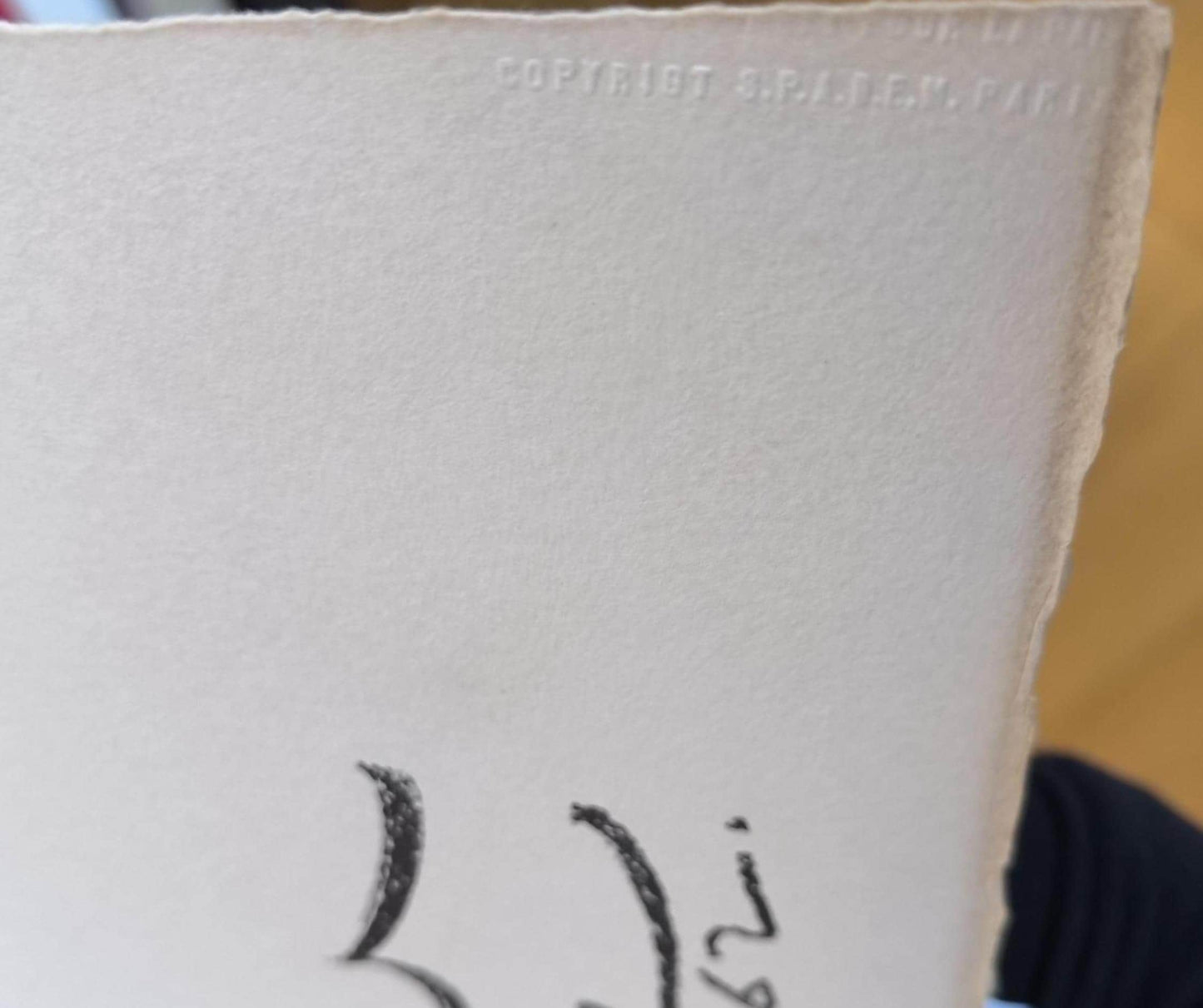 Pablo Picasso "Dove of Peace" Lithograph, 1962, Signed, Framed 60x80 cm