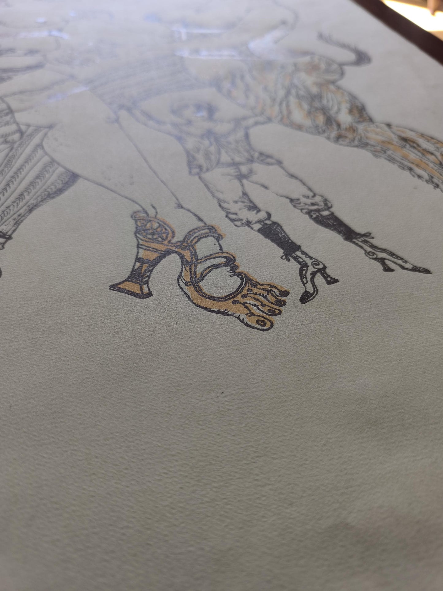 Bele Bachem Lithograph 4/100, Signed, Eine Bürgermeisterin, 1982