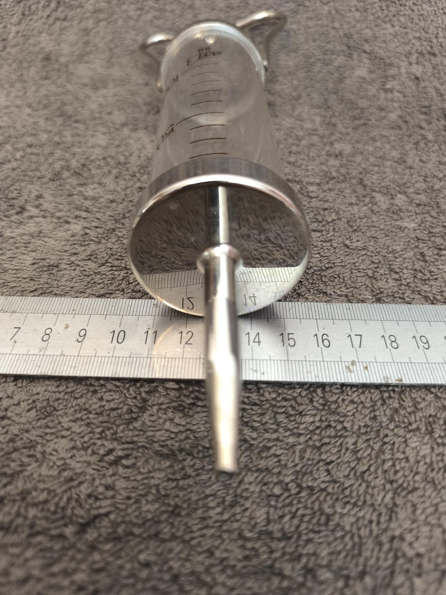 Reusable Injection 100 ml Syringe, Made in USSR 1990s