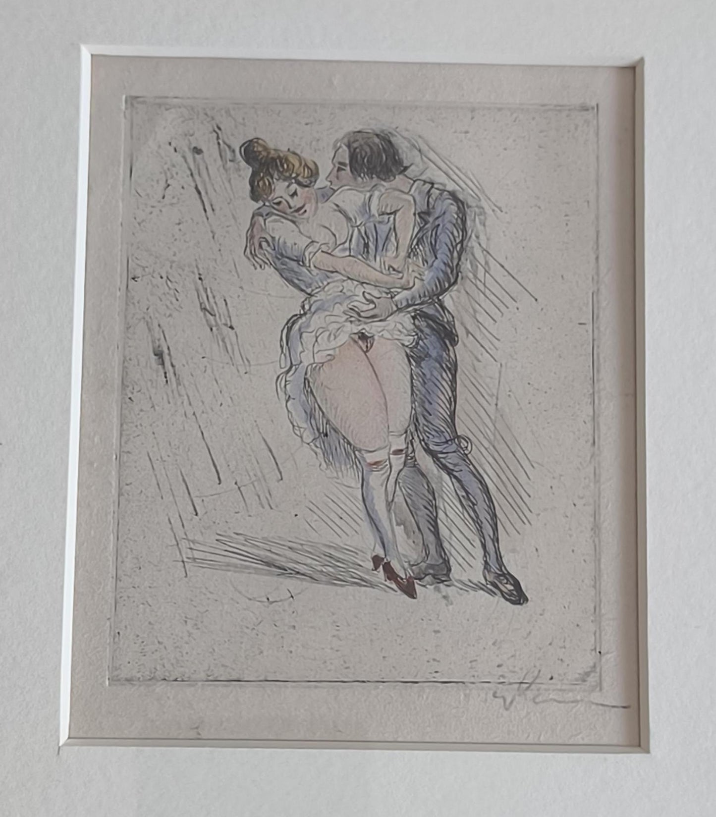 Erotic Etchings, Set of Three, Walter Klemm, Decameron 1922