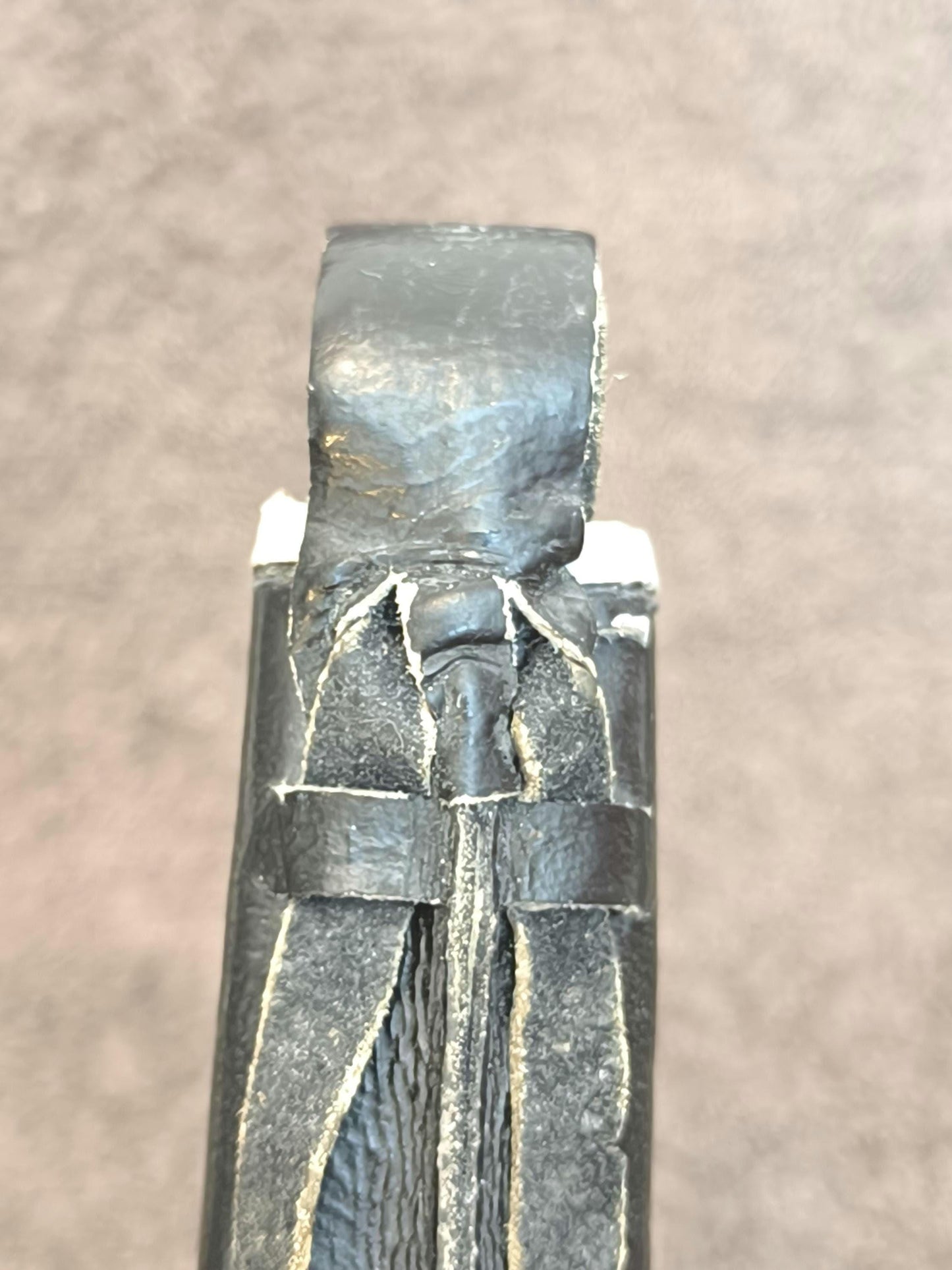 Leather Sheath for Uzbek National Knife Pchak, Soviet Union.