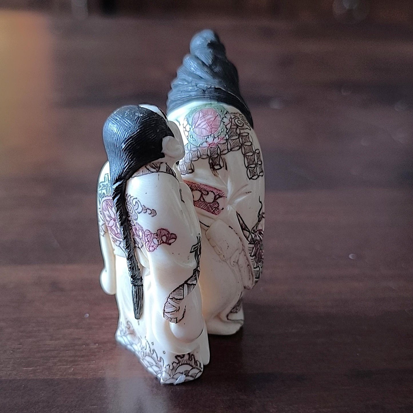 Collectible Japanese Erotic Resin Sculpture 2000s