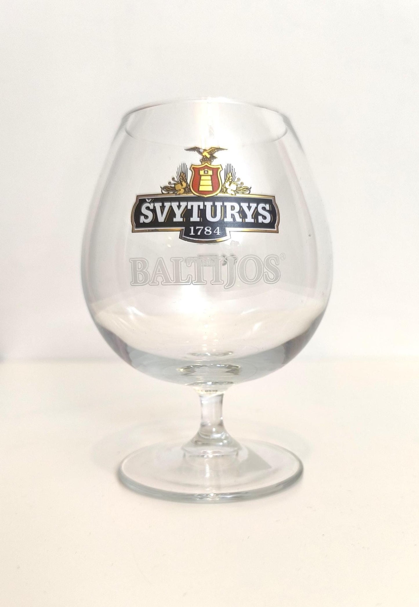 Limited Edition Svyturys Beer Glass 0.33L - Vintage Collectible Beer Mug Stein