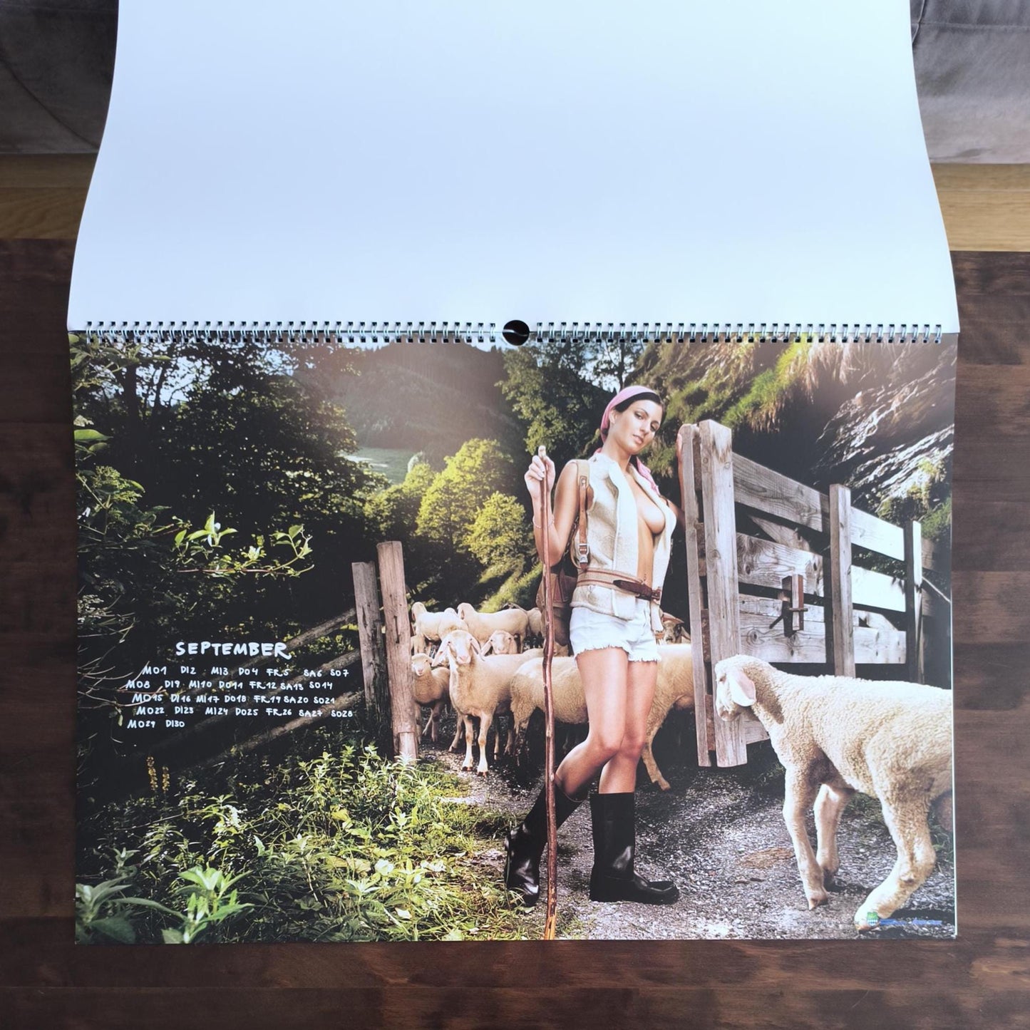 Jungbauernkalender Austrian Farmers a Women Calendar