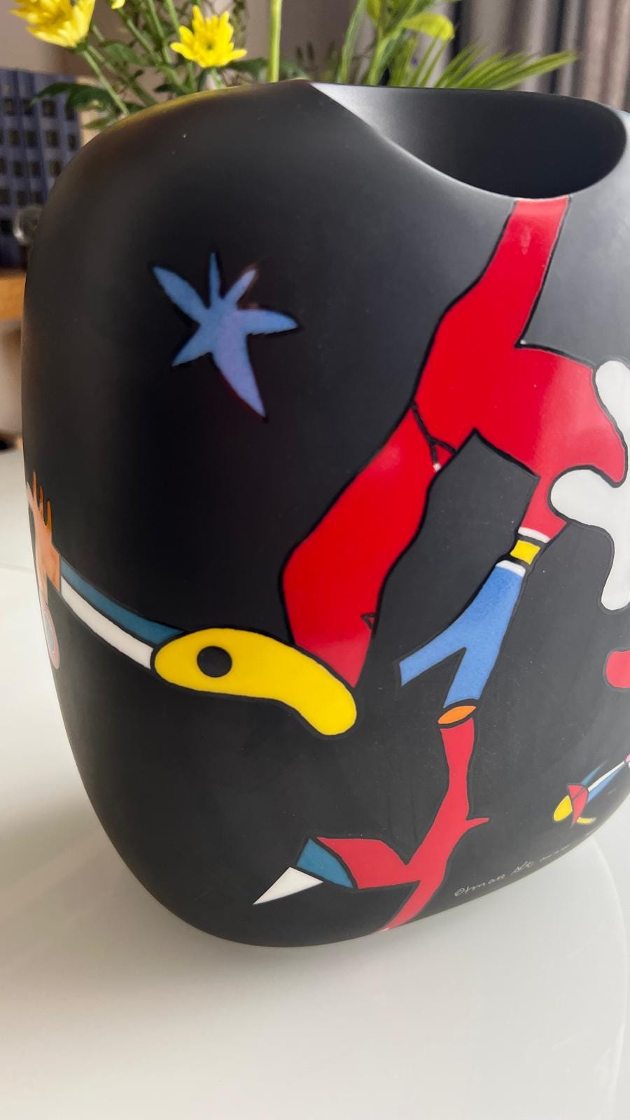 Otmar Alt Rosenthal Porcelain Vase "Suomi" Limited Edition 1978