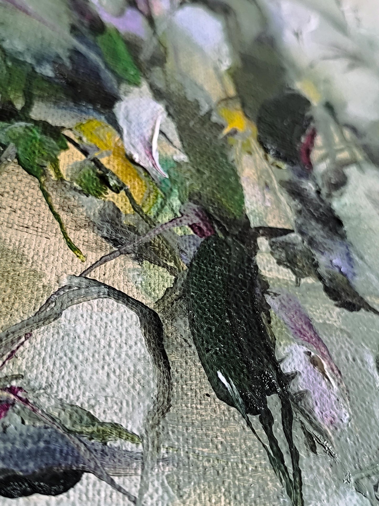 Large Still Life by Lione Grigaliunaite, Oil on Canvas, Signed, 1991