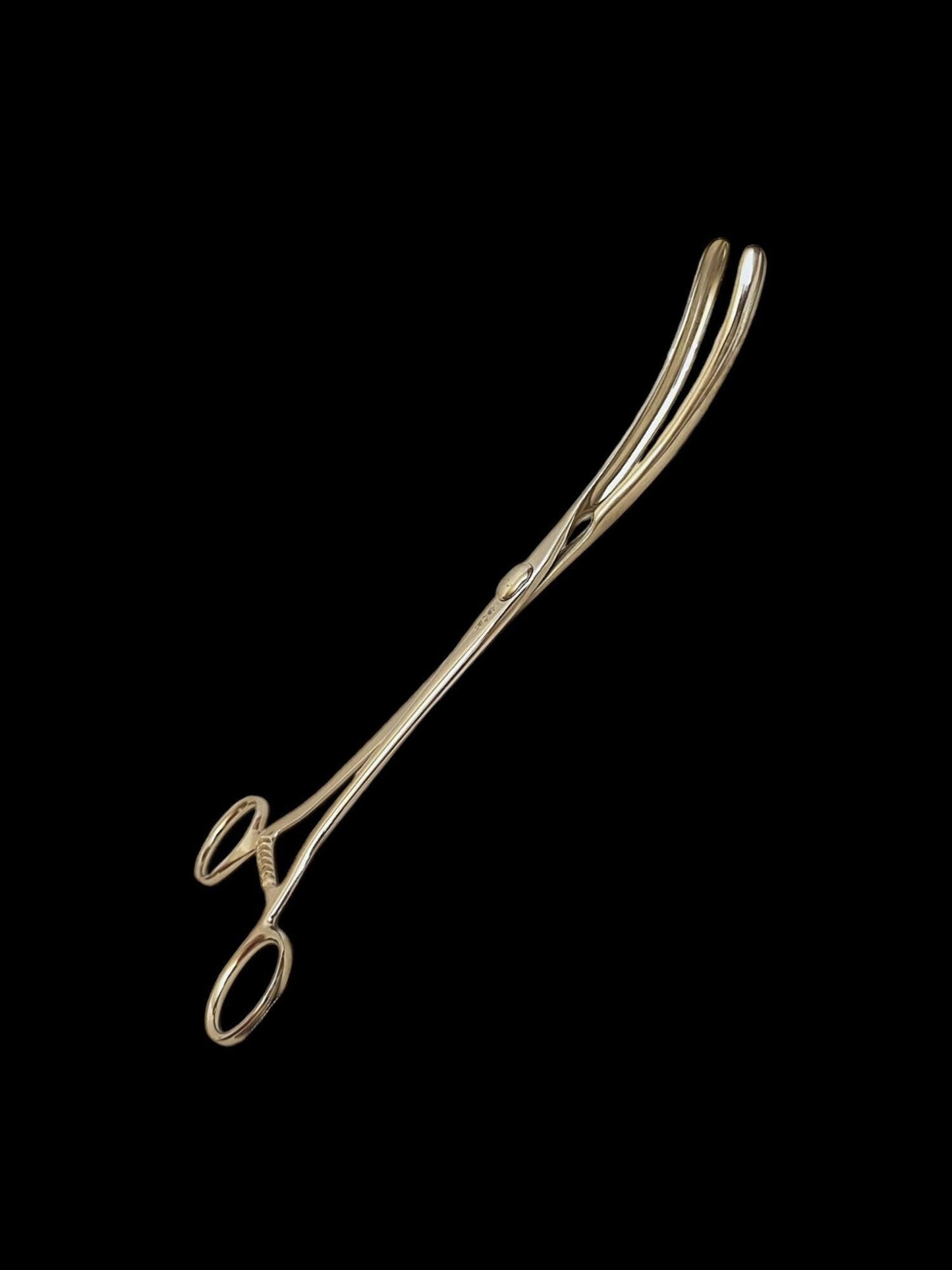 Vintage Steel Medical Gynecological Clamp Tool No. 30 – Authentic Surgical Instrument 1960s