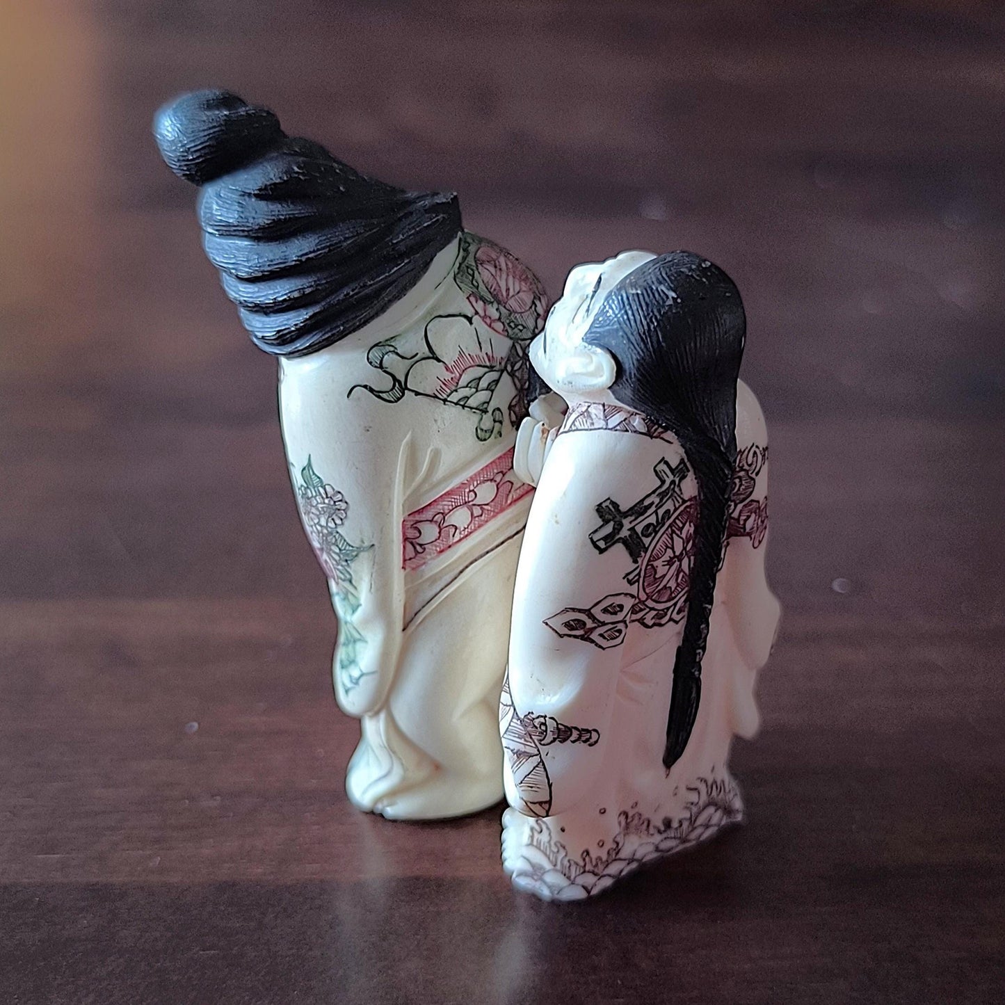 Collectible Japanese Erotic Resin Sculpture 2000s
