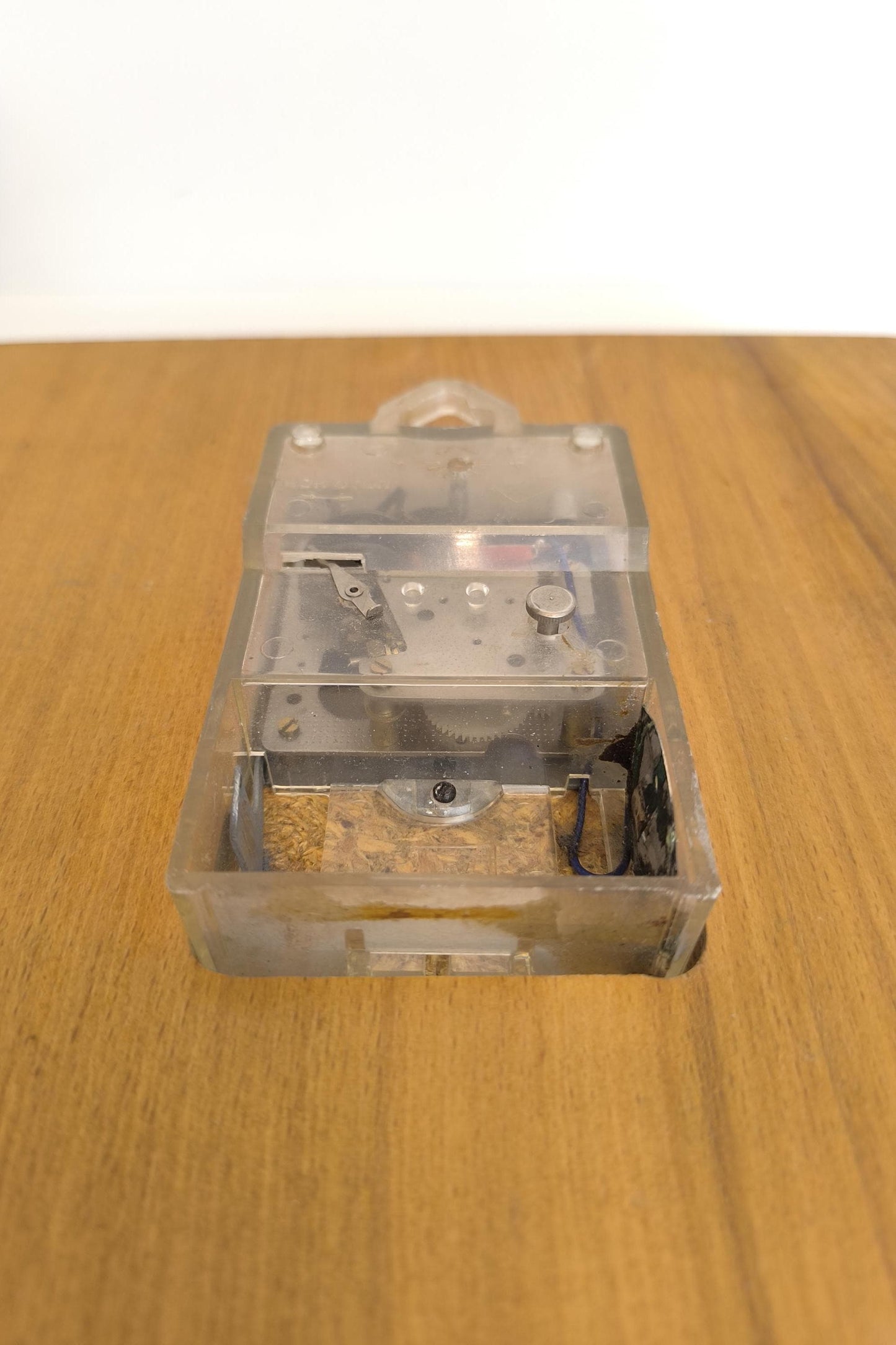 Wooden Wall Clock Mayak Collectible 1980s Soviet Wall Clock