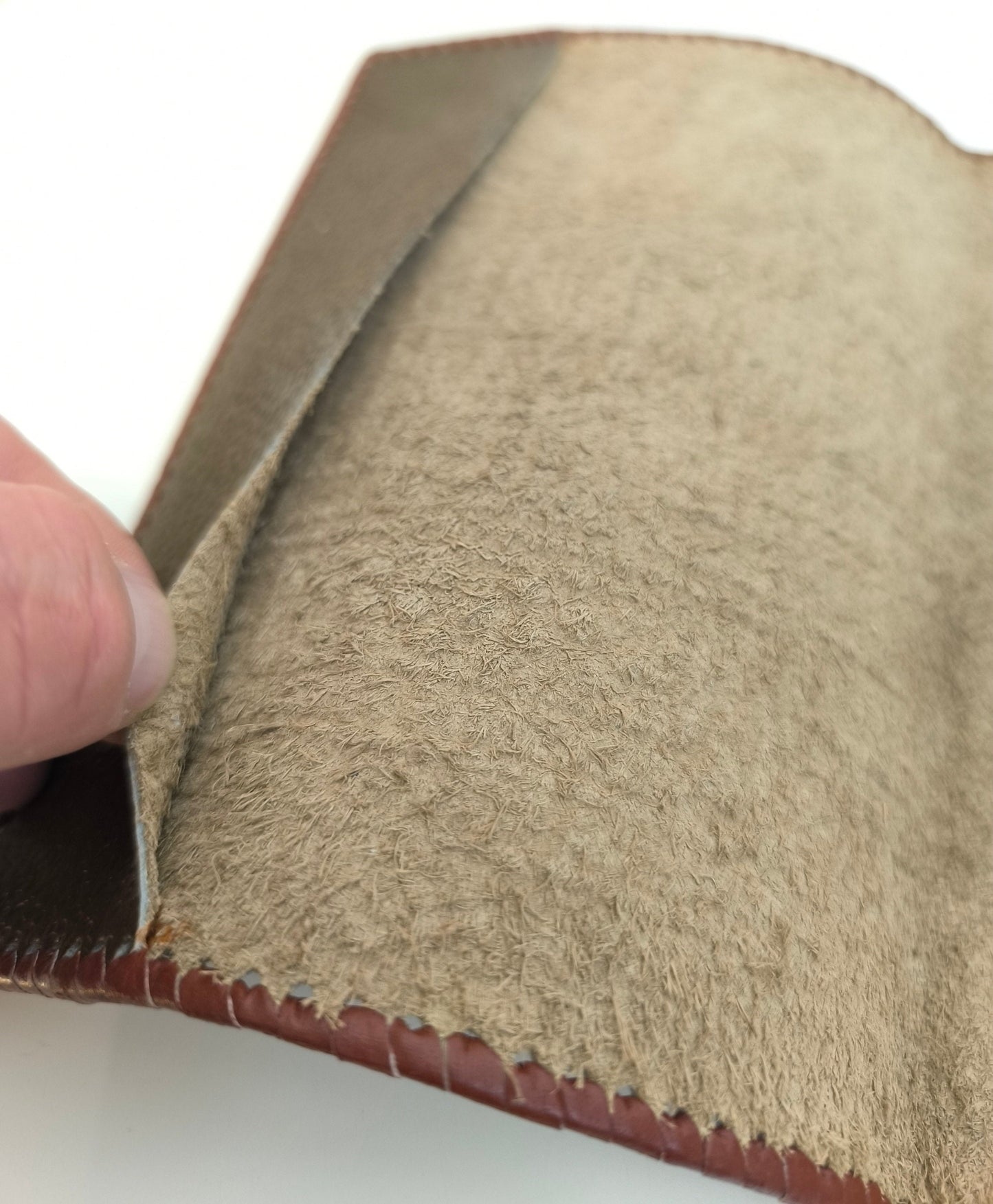 Leather Notebook Cover, Handcrafted Embossed with Lithuanian Inscription: Vilnius State Philharmonic, 1918 Soviet Rule Declaration