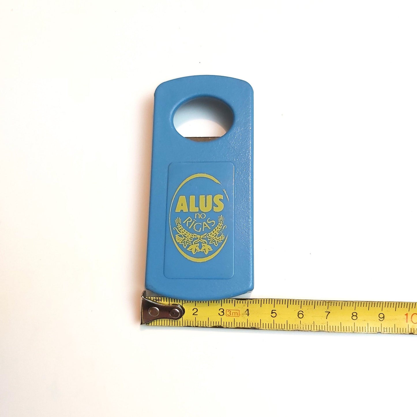Latvia Beer Opener Alus no RIgas, Soviet Bottle Opener, Collectible Retro Bottle Opener, Vintage Barware, Men's Gift