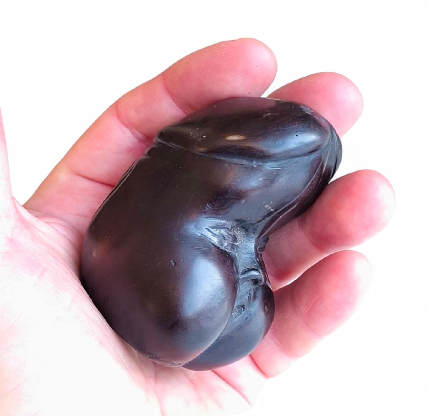 Collectible Erotic Sculpture Black Penis, 1980s Home Decor